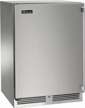 Perlick Signature Series 24" Built-In Wine Cooler with 45 Bottle Capacity Single Zone with Solid Door in Stainless Steel HP24WM-4-1 outdoor beverage cooler with wheels