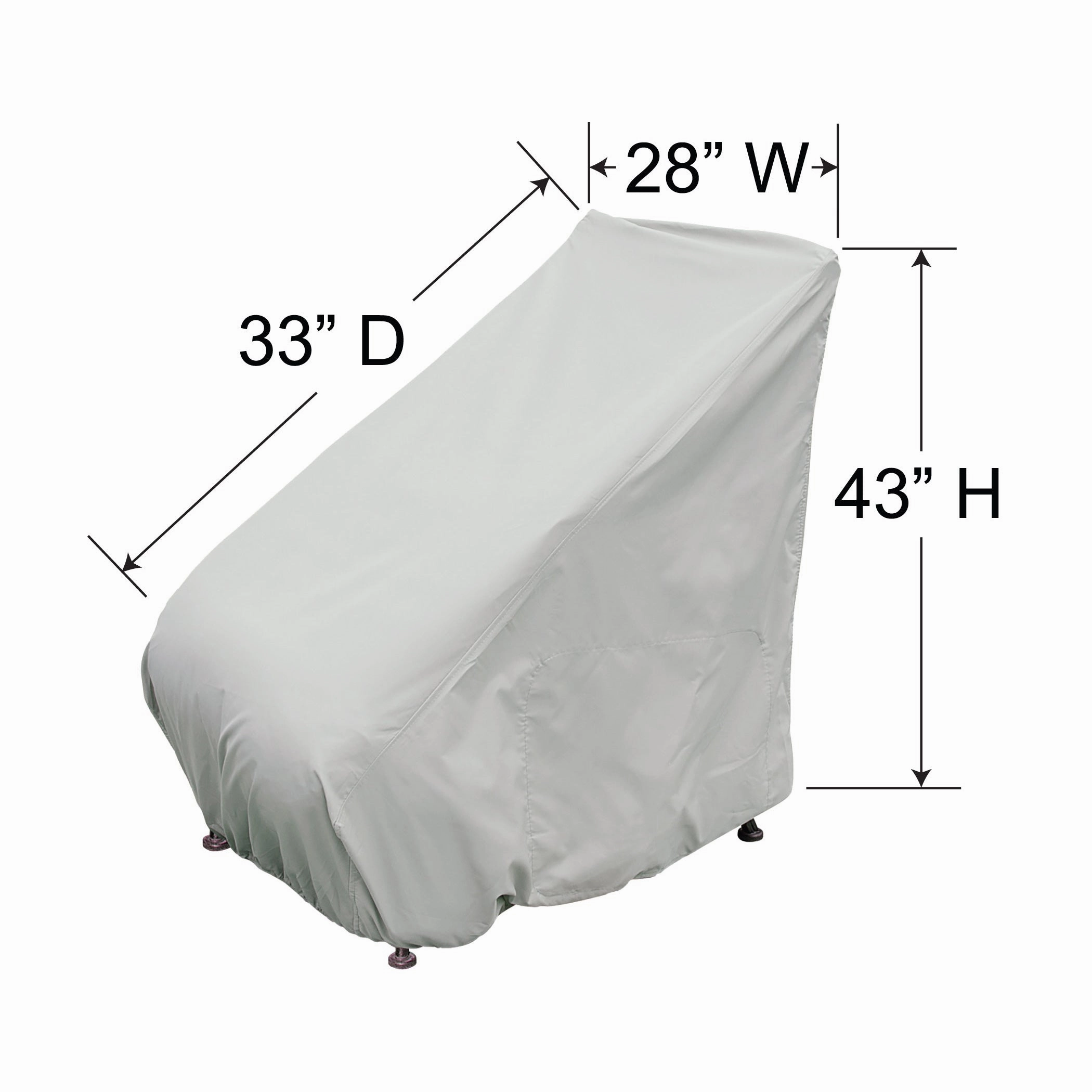 PFC116 - Counter Height Chair Cover