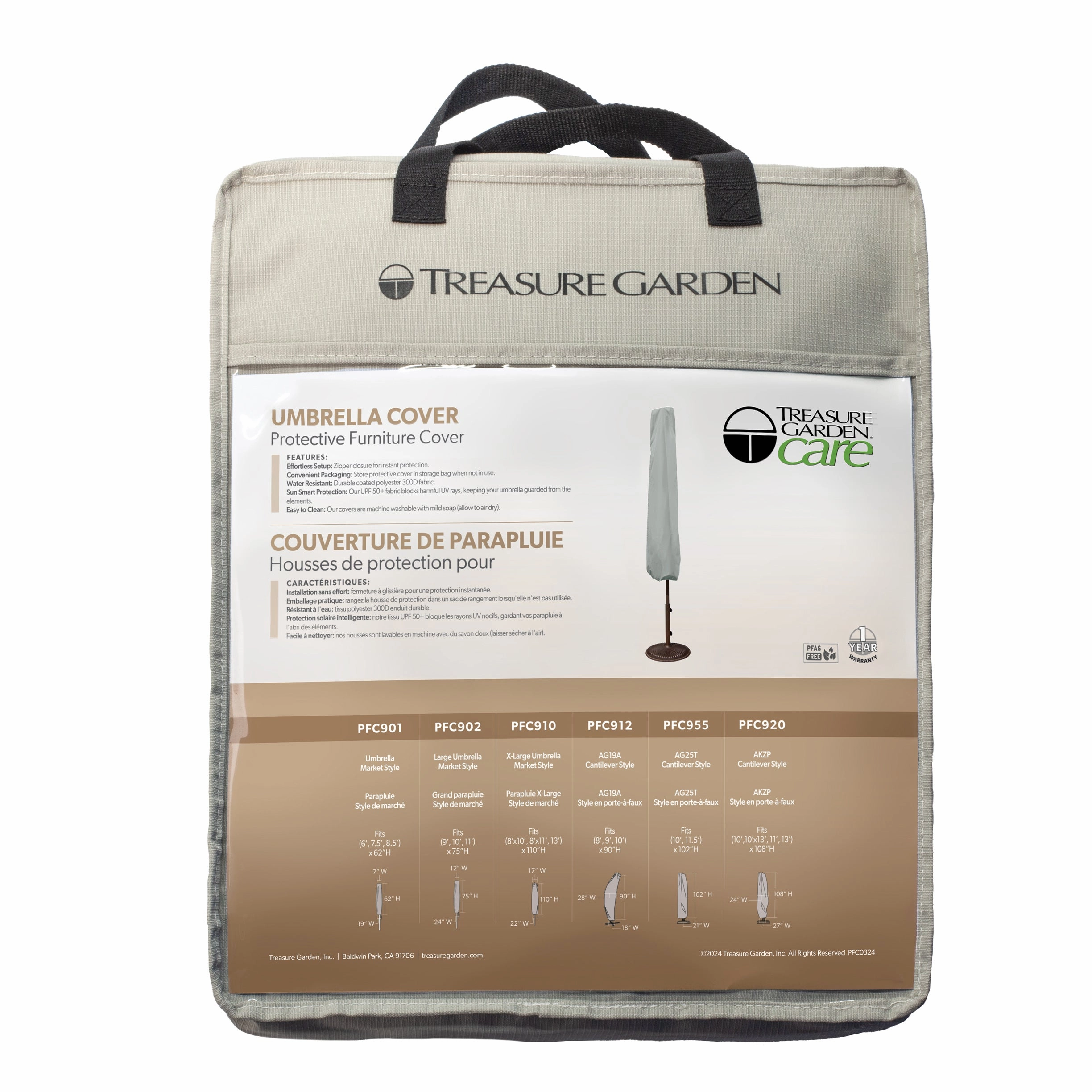 PFC902 - X-Large Market Umbrella Cover