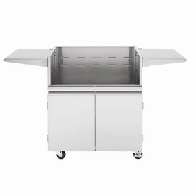 PGS Grills Legacy 30-Inch Portable Cart For Newport Grill S27CARTStainless steel BBQ tool set