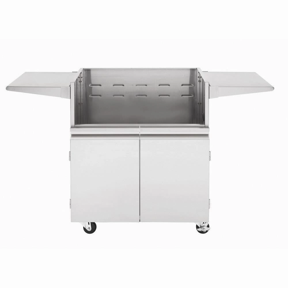 PGS Grills Legacy 30-Inch Portable Cart For Newport Grill S27CARTStainless steel BBQ tool set