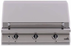 PGS Grills Legacy Series 39-Inch Pacifica Stainless Steel Grill Head - S36 large capacity charcoal BBQ grills