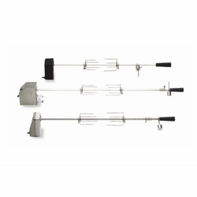 PGS Optional Rotisserie Kit for "A" Series Gas Grills ROTISStainless steel BBQ tool set