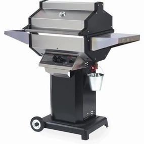 Phoenix Portable 53" Fabricated Stainless Steel Freestanding Grill SDBOC large capacity charcoal BBQ grills