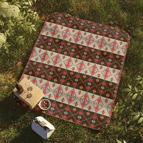 Limited Time Discount Picnic Blanket Sahara Night Pattern Lawn Picnic Blanket Beach Blanket