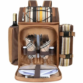 Picnic Set Backpack With Insulated Cooler For Two Exclusive Online Deal Shop Hot Picks