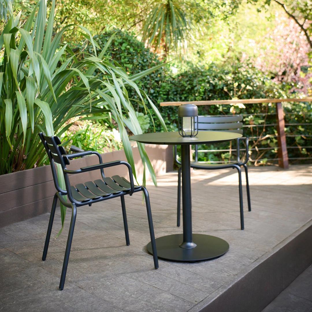 PICO Outdoor Caf Table w/ Round Base - Round