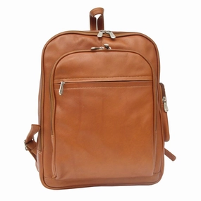 Special Occasion Discount Piel Front Pocket Computer Leather Backpack