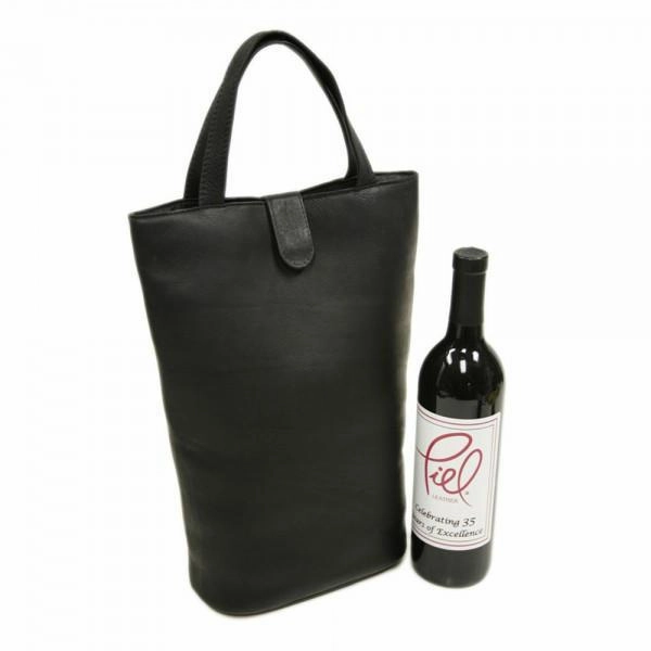 Piel Leather Double Wine Tote Limited Stock Hot Deal Shop Now Save