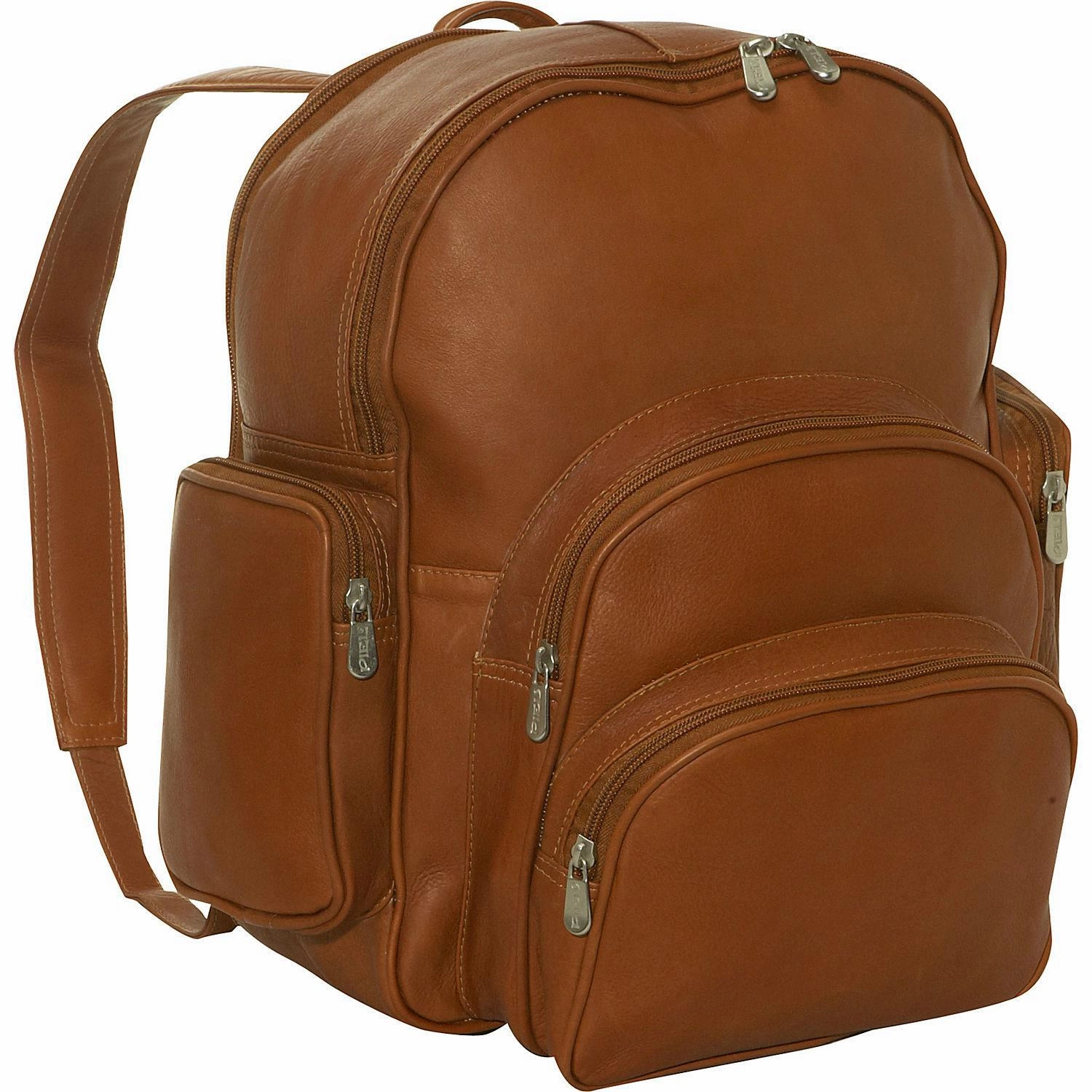 Piel Leather Expandable Backpack Perfect Gift Offer Hot Offer Frenzy