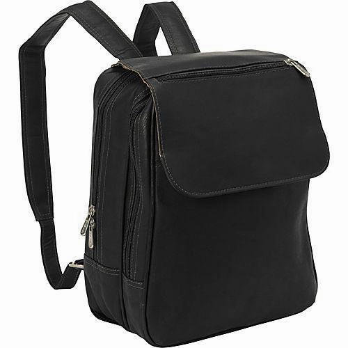 Limited Time Steal Flash Pick Today Piel Leather Flap-Over Tablet Backpack