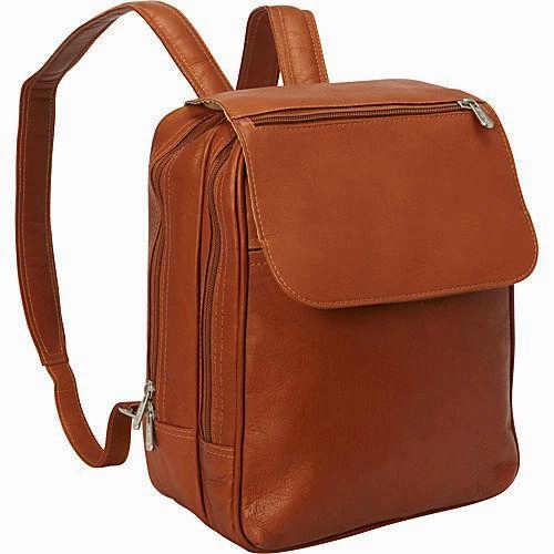 Piel Leather Flap-Over Tablet Backpack Daily Clearance Deal Instant Discount