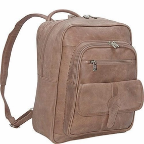 Trending Now Discount Piel Leather Medium Buckle Flap Backpack