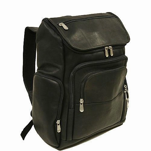 Instant Savings Deal Piel Leather Multi-Pocket Laptop Backpack