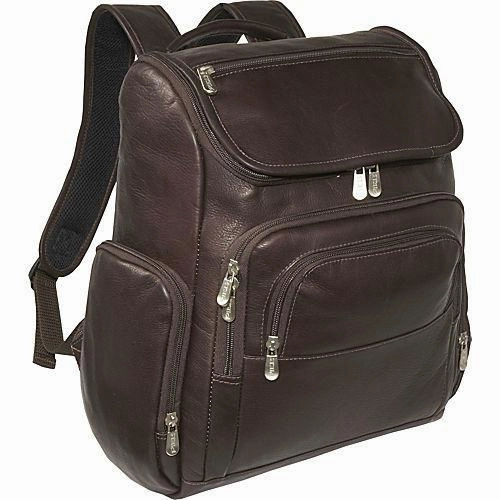 Hot Sale Frenzy Special Occasion Discount Piel Leather Multi-Pocket Laptop Backpack