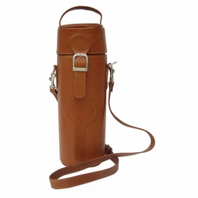 Today Only Offer MustHave Deals Piel Leather Single Deluxe Wine Carrier Assorted Colors