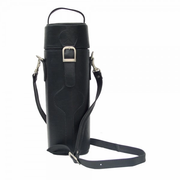 Best Price Online Piel Leather Single Deluxe Wine Carrier Assorted Colors
