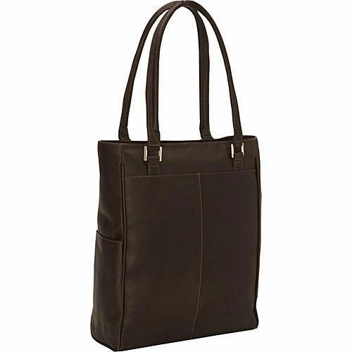 Piel Leather Vertical Laptop Tote MustHave Steals