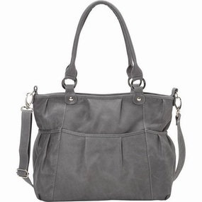 Big Savings Alert Piel Leather Zippered Cross-Body Tote