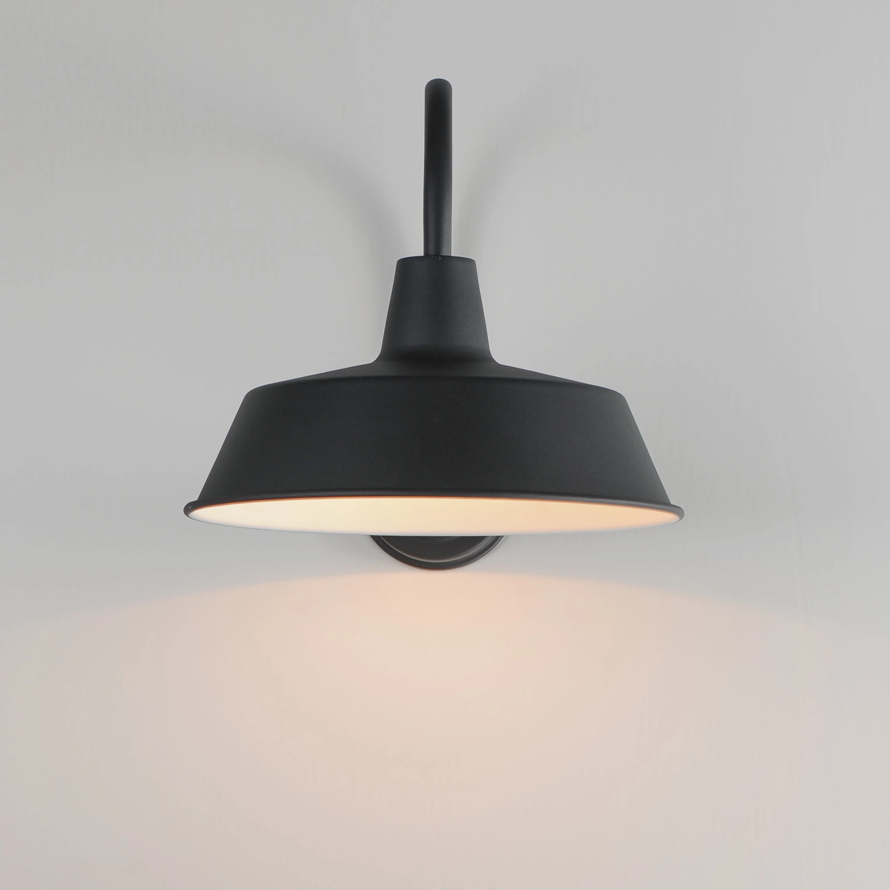 Pier M One Light Wall Sconce Black
