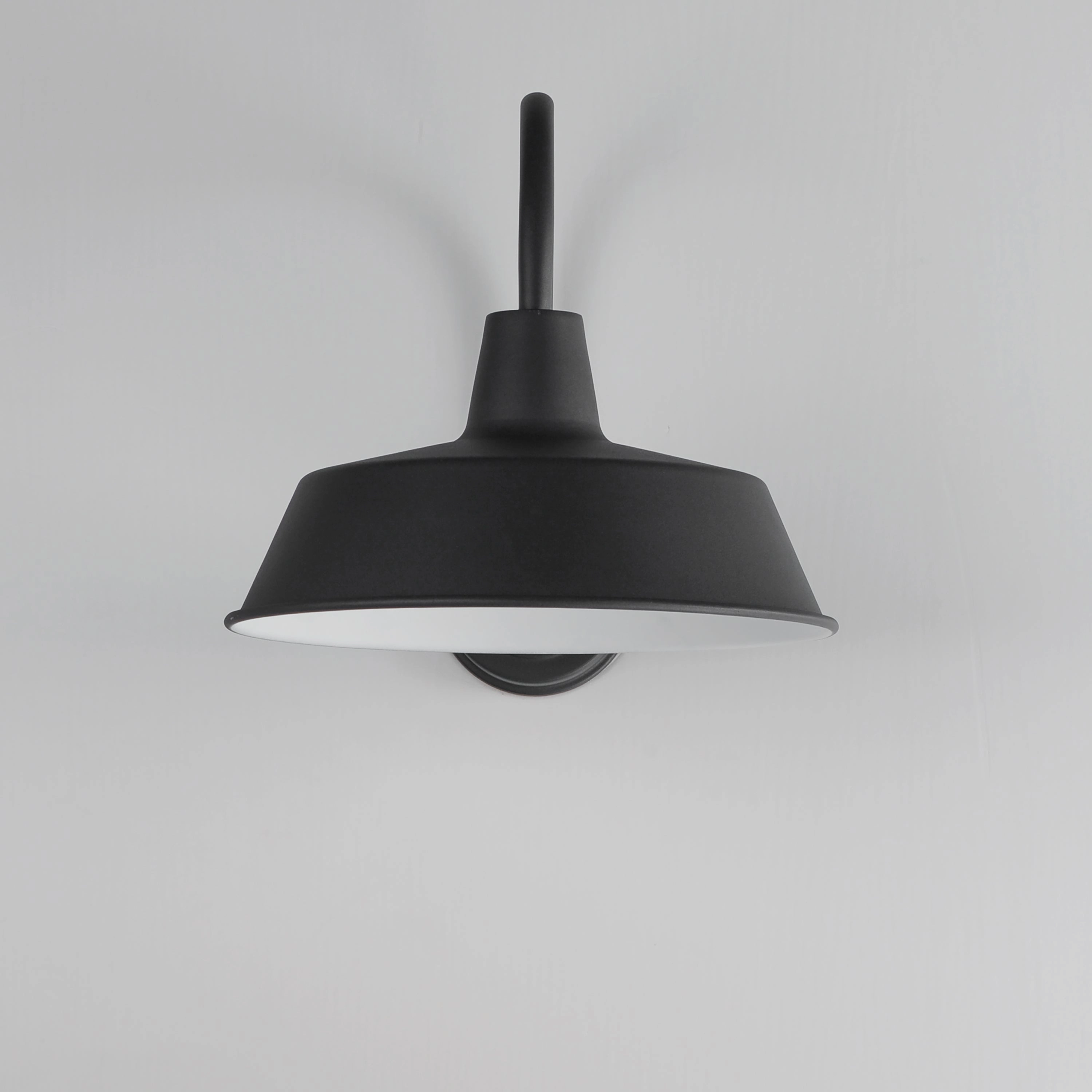 Pier M One Light Wall Sconce Black