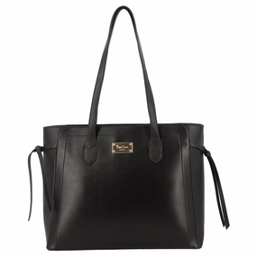 Pierre Cardin Charlie Colourblock Tote | Black Clearance Sale Now