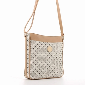 Grab It Before Gone Pierre Cardin Karina Crossbody | White Beige