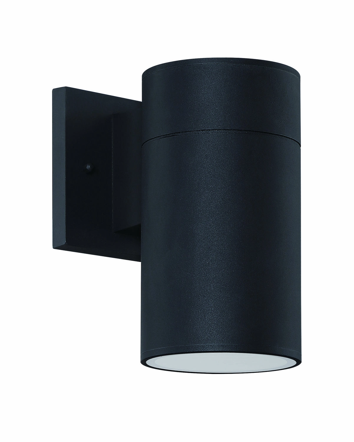 Pillar LED Outdoor Wall Lantern Textured Black