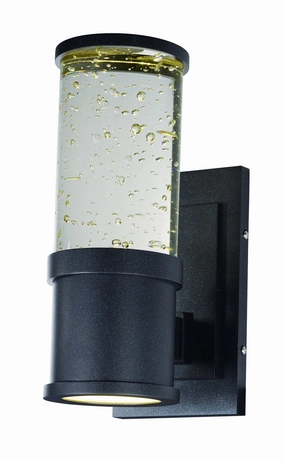 Pillar LED Outdoor Wall Sconce Galaxy BlackOutdoor wall sconces with motion sensor