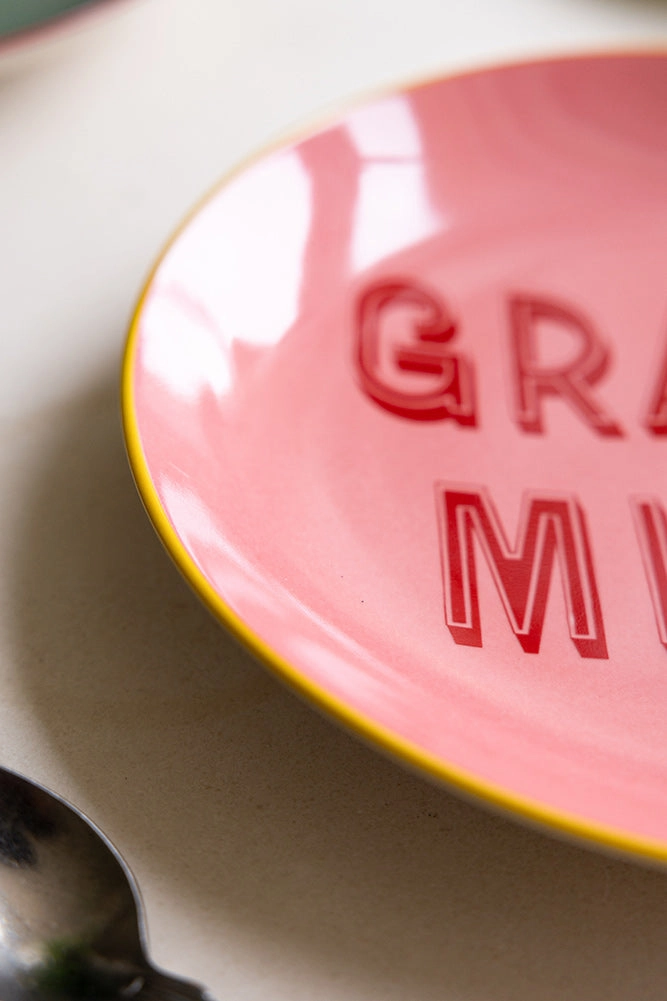 Pink Grazie Mille Plate