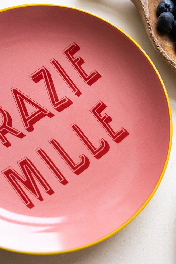 Pink Grazie Mille Plate