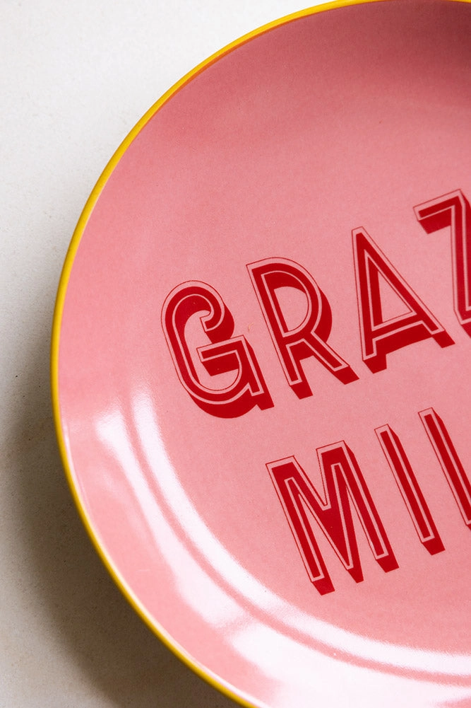 Pink Grazie Mille Plate