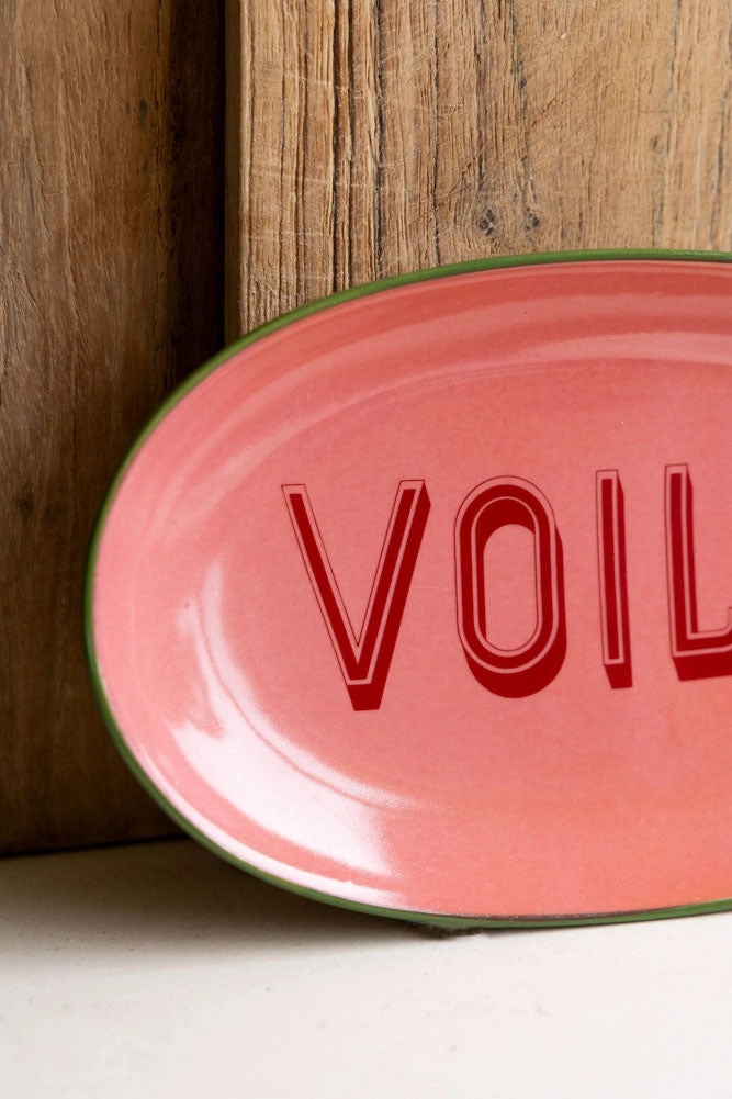 Pink Voila Plate