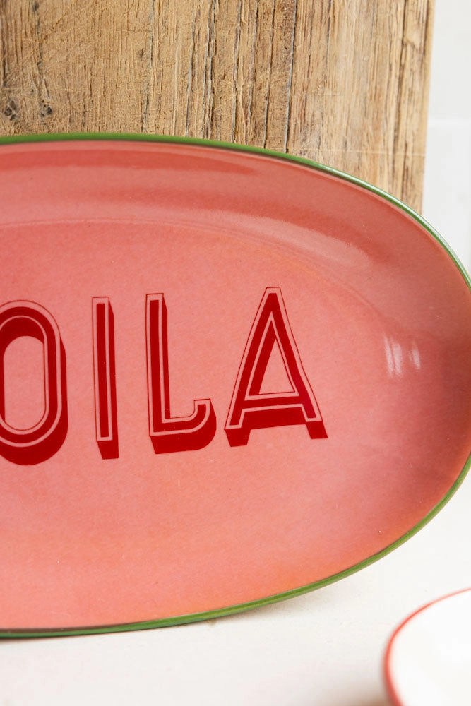 Pink Voila Plate