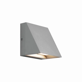 Pitch LED Outdoor Wall Mount SilverOutdoor wall sconces with motion sensor
