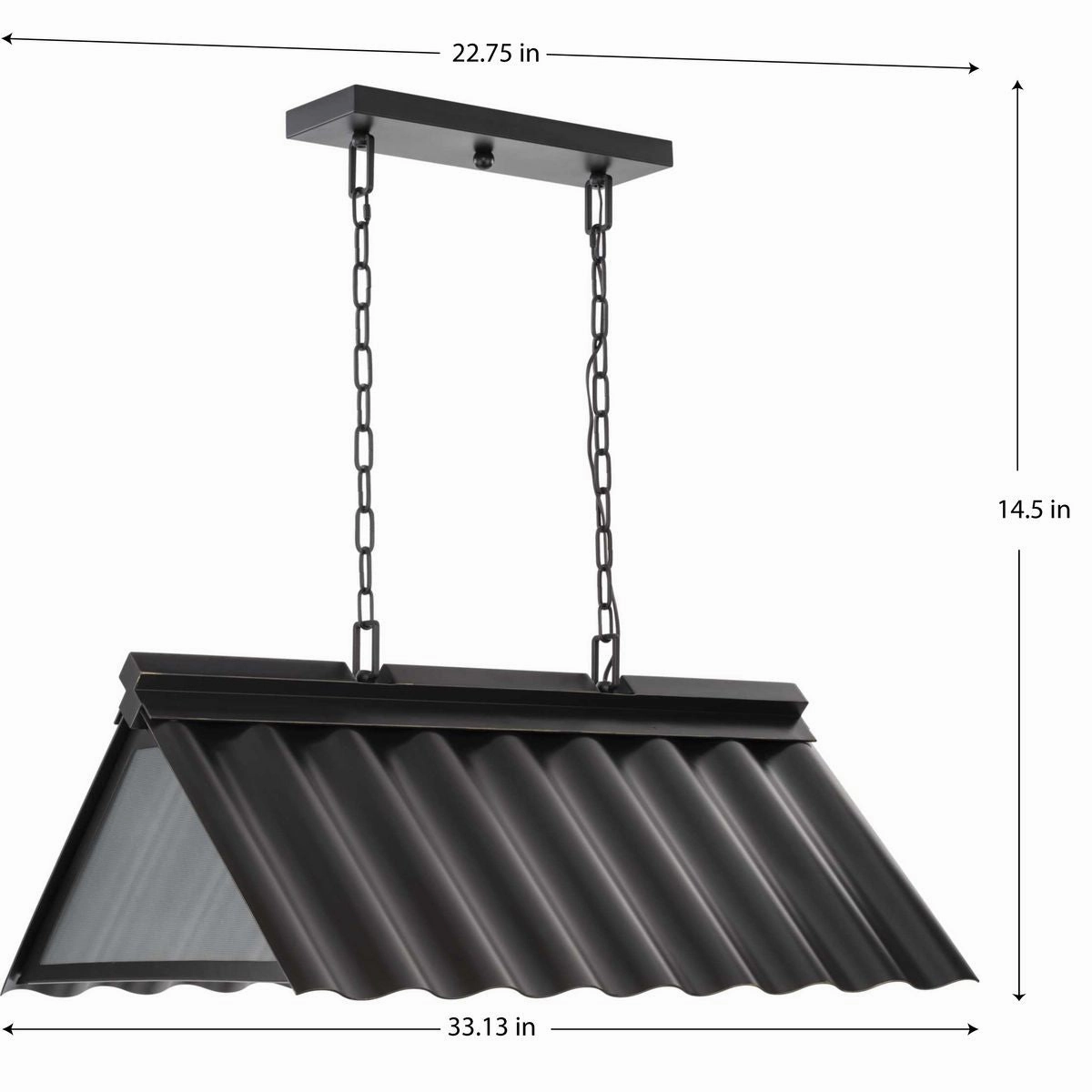 Point Dume - Edgecliff 3-Light Outdoor Pendant