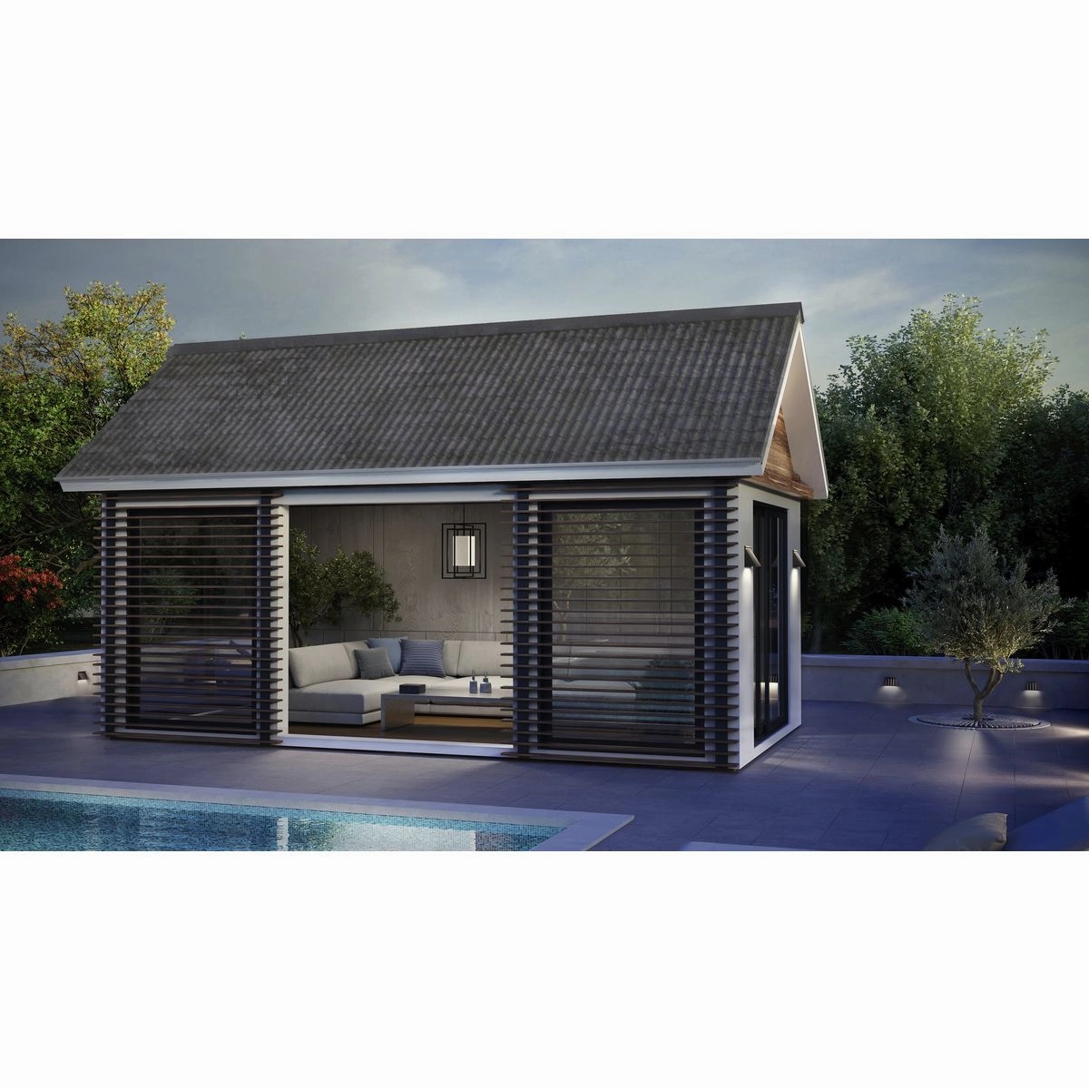 Point Dume - Shadmore 1-Light Outdoor Pendant