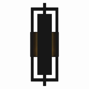 Pointsett LED Outdoor Wall Lantern Matte BlackOutdoor wall sconces with motion sensor