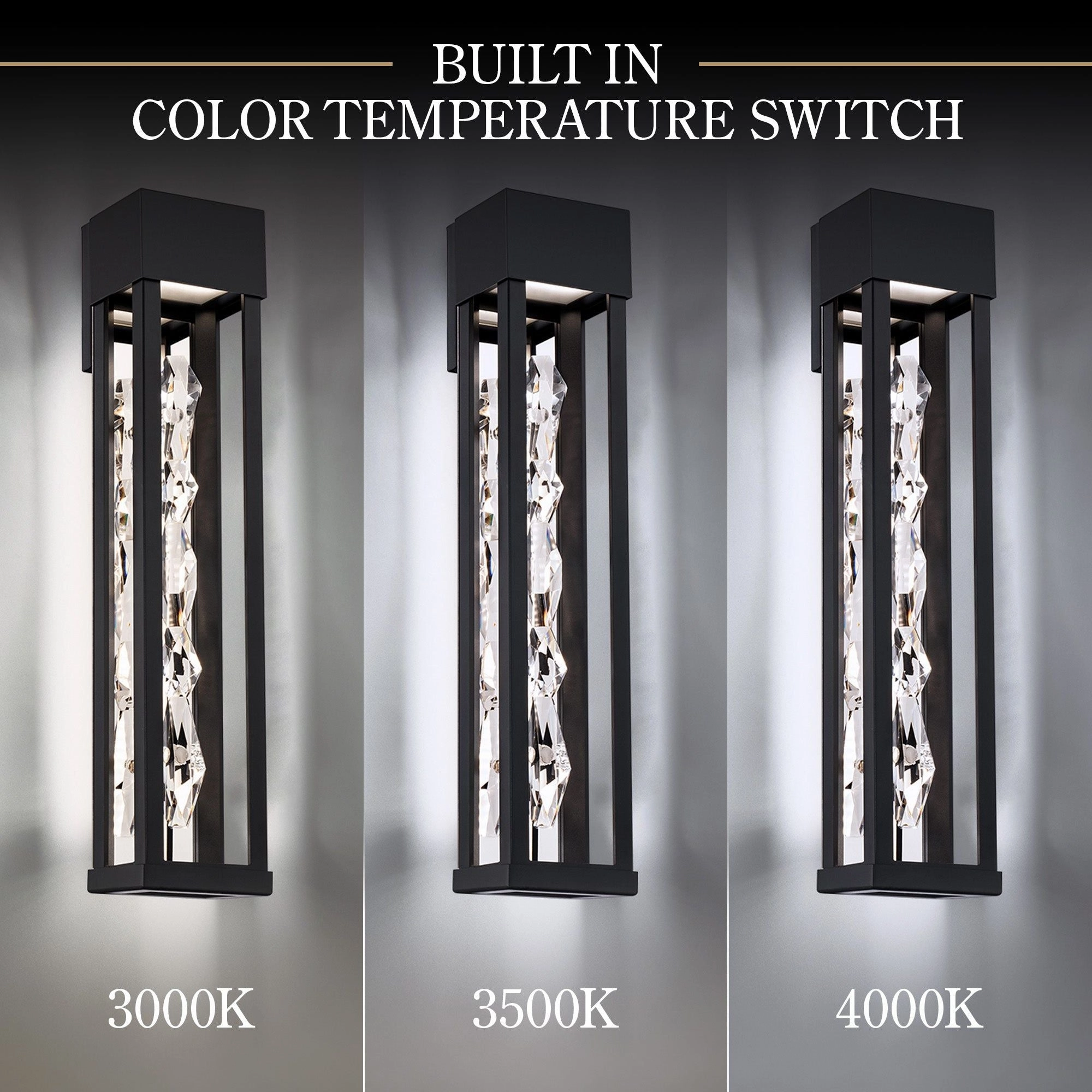 Polar 22" LED Outdoor Wall Sconce