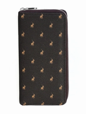 Sale Ending Soon Weekend Flash Offer Polo Iconic Travel Travel Wallet | Brown
