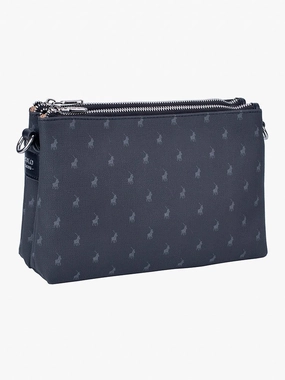 Polo Signature Lifestyle Double Compartment Sling | Black Shop Todays Picks