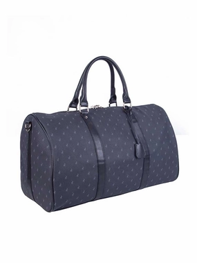 Flash Offer Today Special Deal Frenzy Polo Signature Medium Travel Duffel Bag(50Cm) | Black