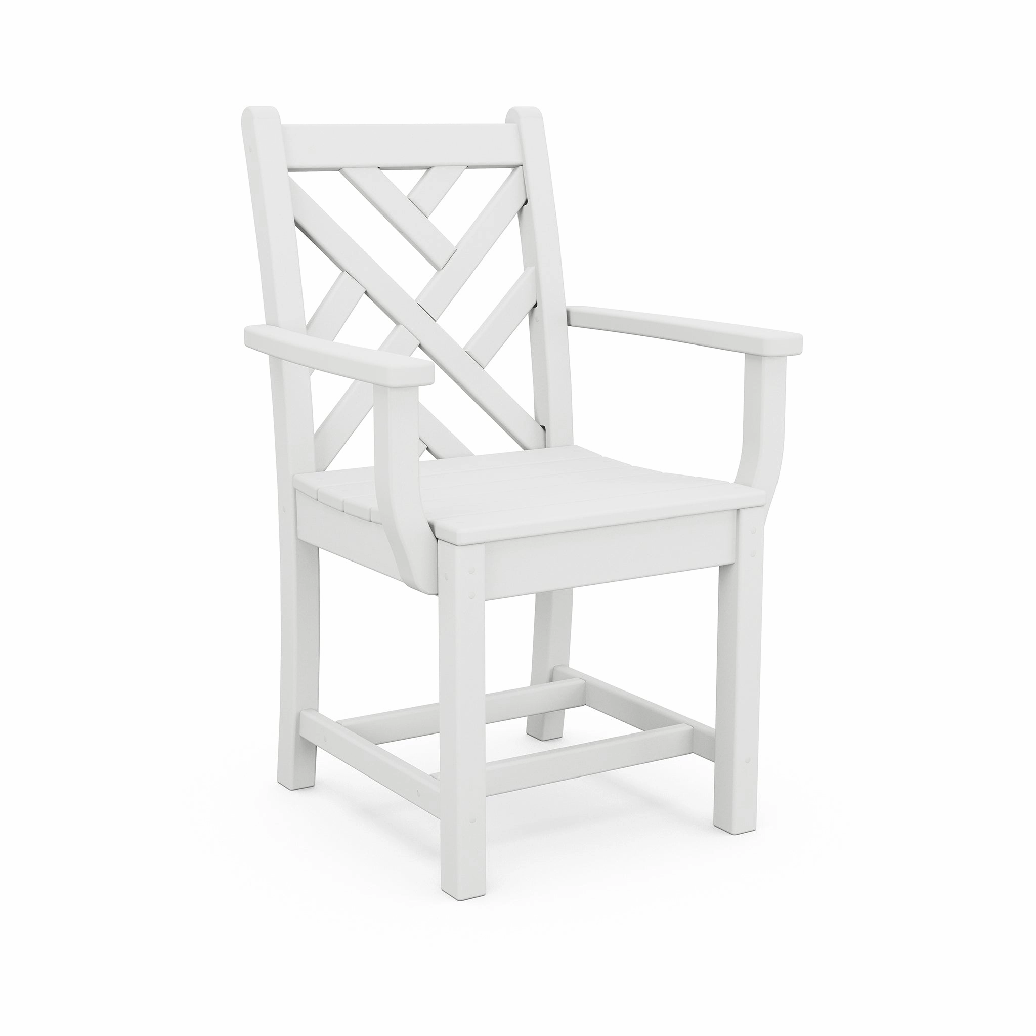 POLYWOOD Chippendale Outdoor Dining Arm Chair