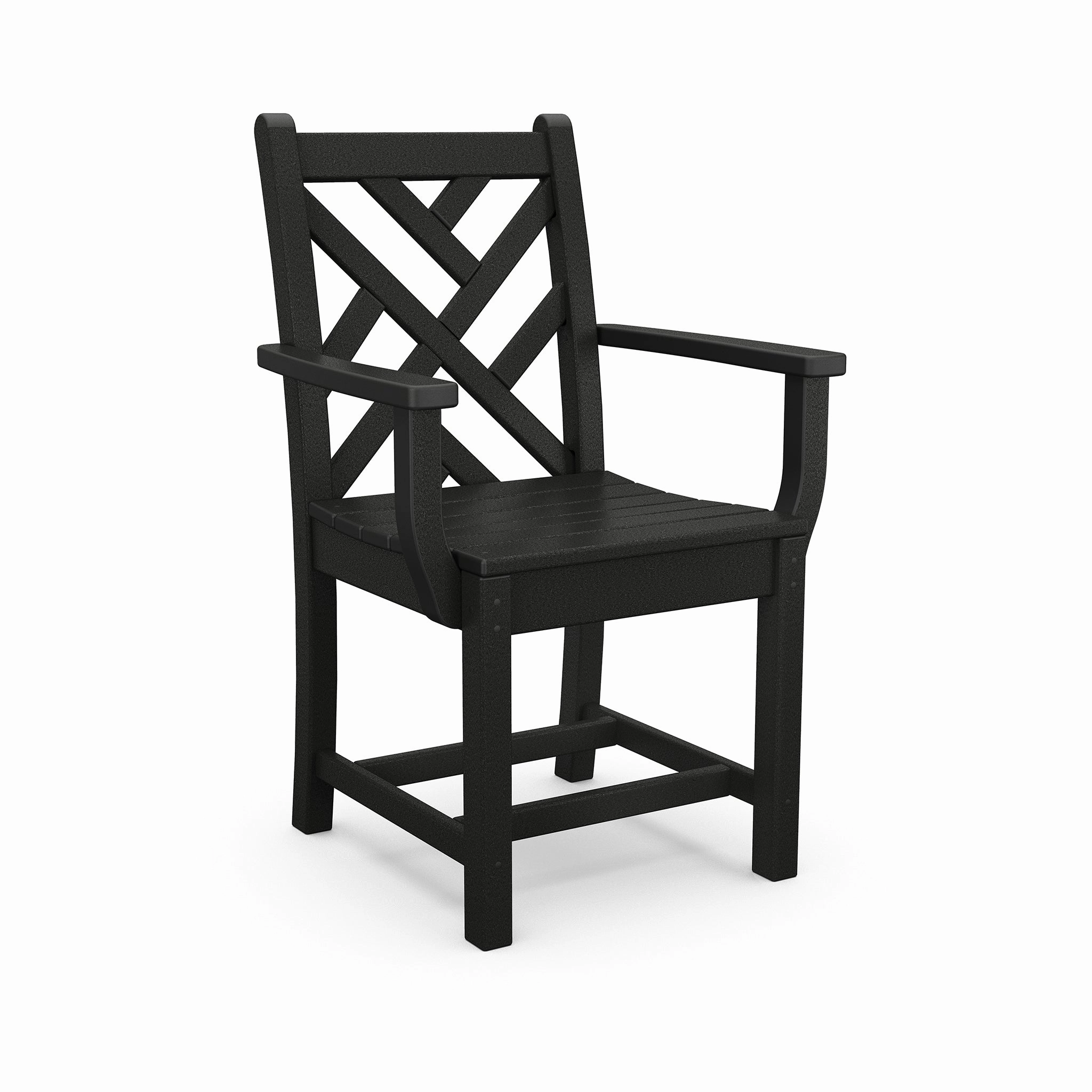 POLYWOOD Chippendale Outdoor Dining Arm Chair