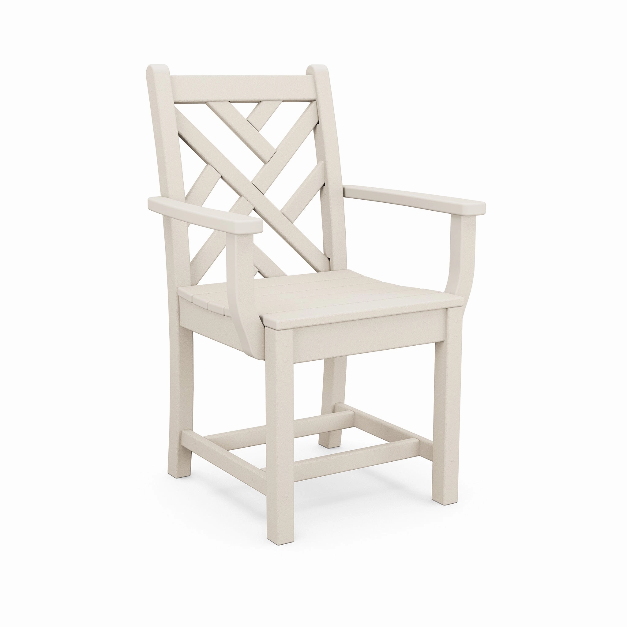 POLYWOOD Chippendale Outdoor Dining Arm Chair