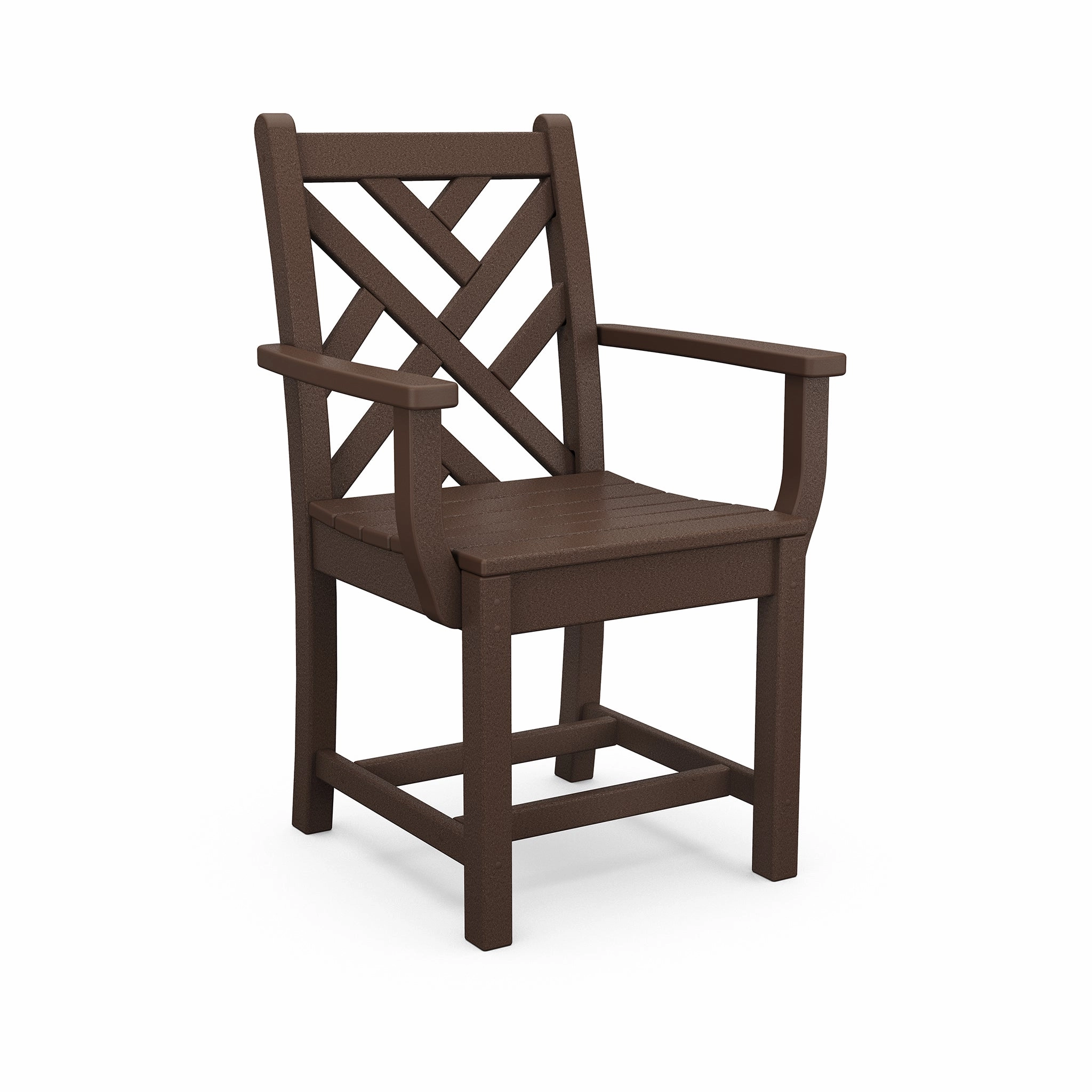POLYWOOD Chippendale Outdoor Dining Arm Chair