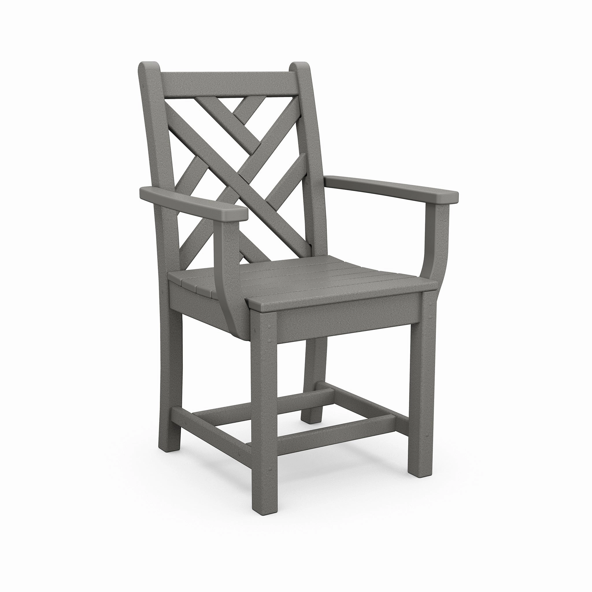 POLYWOOD Chippendale Outdoor Dining Arm Chairoutdoor dining chair with armrests