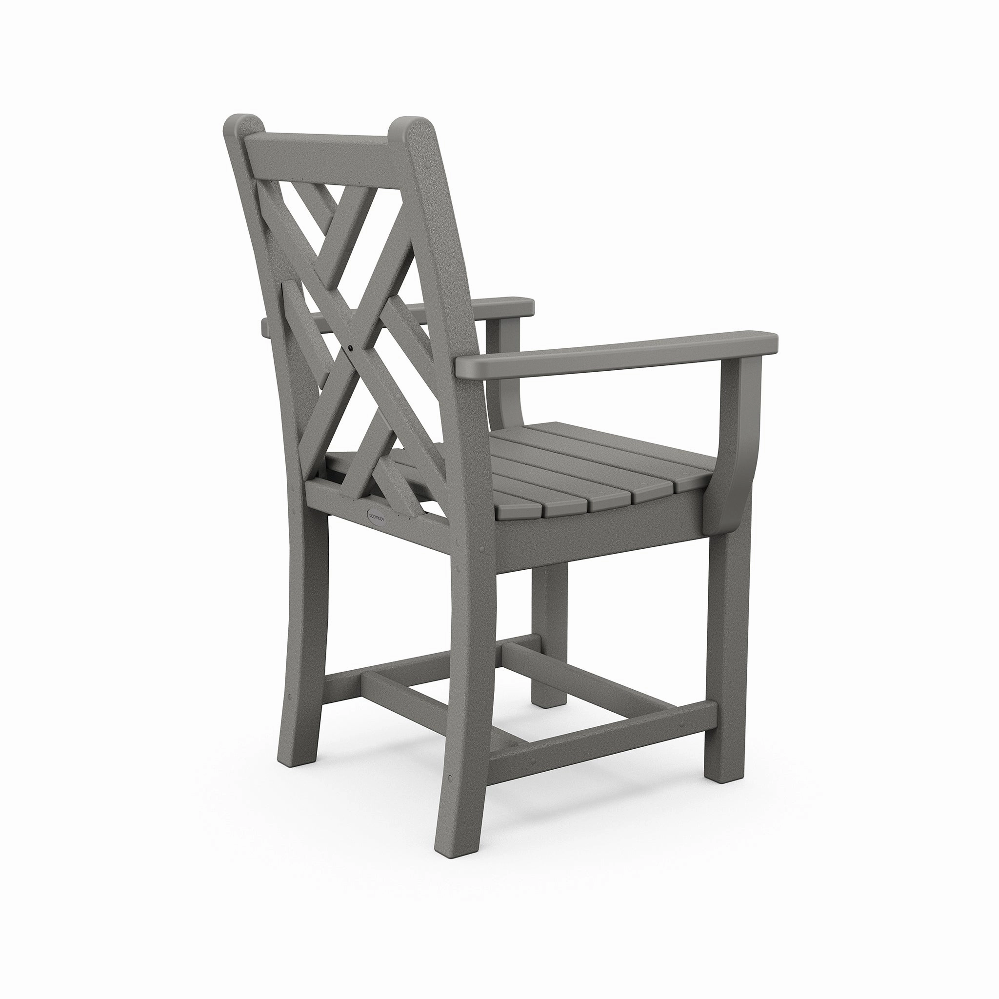 POLYWOOD Chippendale Outdoor Dining Arm Chair