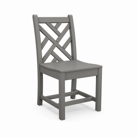 POLYWOOD Chippendale Outdoor Dining Side Chairoutdoor dining chair with armrests