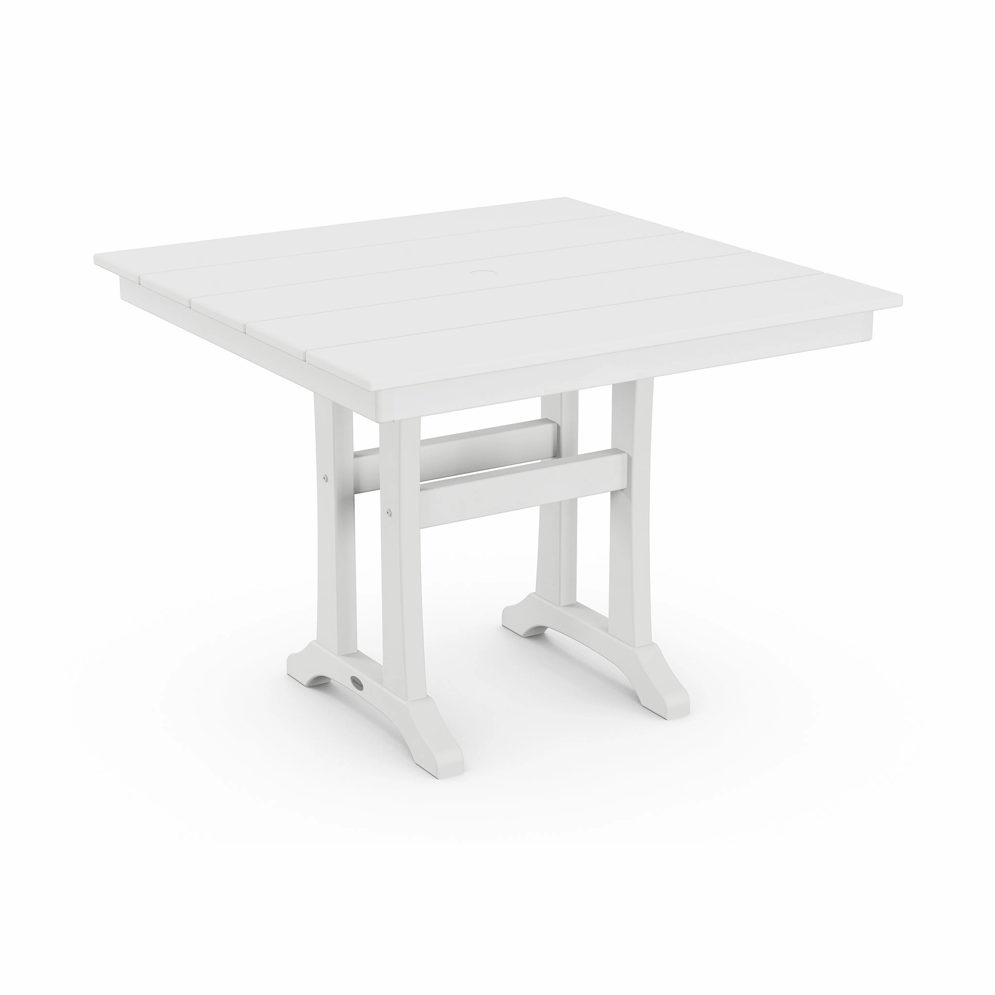 POLYWOOD Farmhouse Trestle 37" Dining Table